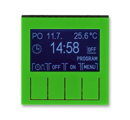 Levit® 3292H-A20301 67 hodiny spínací programovatelné (ovládací jednotka) barva  zelená / kouřová černá * ABB