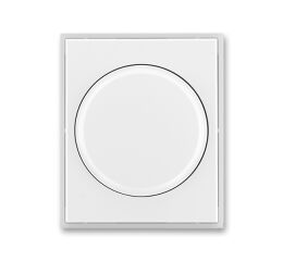 Element® 3294E-A00123 01 kryt stmívače s otočným ovládáním, s upevňovací maticí barva bílá / ledová bílá ABB