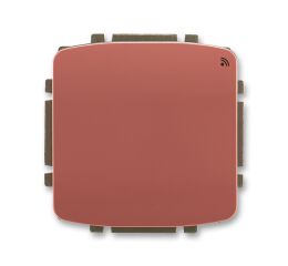 Tango 3299A-A23108 R2 spínač s krátkocestným ovladačem, s přijímačem RF signálu, 868 MHz barva vřesová červená *ABB