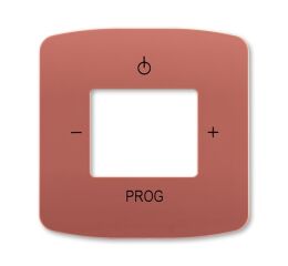 Tango 3299A-A40200 R2 kryt zesilovače s tunerem nebo internetového rádia Busch-iNet barva vřesová červená *ABB