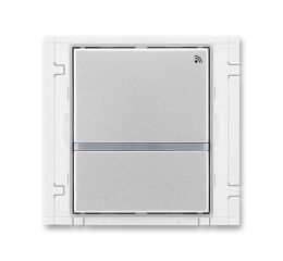 Time® 3299E-A21908 08 vysílač RF signálu dvojtlačítkový, nástěnný, 868 MHz barva titanová ABB