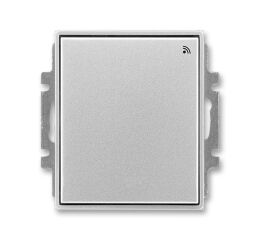 Time® 3299E-A23108 08 spínač s krátkocestným ovladačem, s přijímačem RF signálu, 868 MHz barva titanová ABB