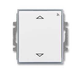 Element® 3299E-A33108 04 spínač žaluziový s krátkocestným ovladačem, s RF přijímačem, 868 MHz barva bílá / ledová šedá ABB