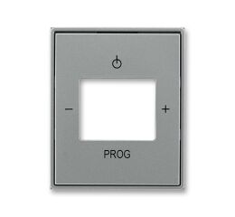 Time® 3299E-A40200 36 kryt zesilovače s tunerem nebo internetového rádia Busch-iNet barva ocelová ABB