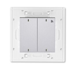 Levit®M 3299H-A11908 70 vysílač RF dvojnásobný, nástěnný, 868 MHz barva titanová / kouřová černá ABB