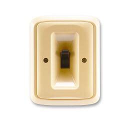 Tango 3425A-0344 D spínač trojpólový s krytem a instalační krabicí se sponou barva béžová *ABB