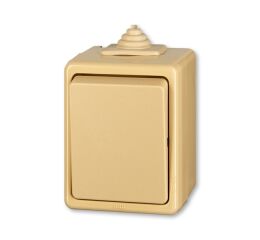 Praktik 3553-07929 D IP44 vypínač řazení č.7 křížový béžový ABB