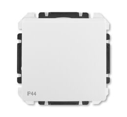 Swing® 3557G-A80940 B1 ovládač zapínací, s krytem, řazení 1/0, s drápky, IP44 barva  jasně bílá *ABB