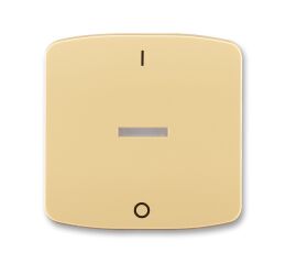 Tango 3558A-A655 D kryt spínače jednoduchý, s průzorem, pro řazení 2S barva béžová *ABB