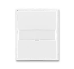 Element® 3558E-A00610 03 kryt spínače jednoduchý, s popisovým polem barva bílá / bílá ABB