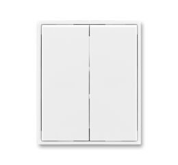 Element® 3558E-A00652 03 kryt spínače dělený barva bílá / bílá ABB