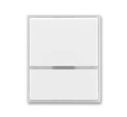 Element® 3558E-A00653 01 kryt spínače jednoduchý, s průzorem barva bílá / ledová bílá ABB