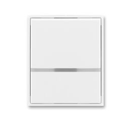 Element® 3558E-A00653 03 kryt spínače jednoduchý, s průzorem barva bílá / bílá ABB