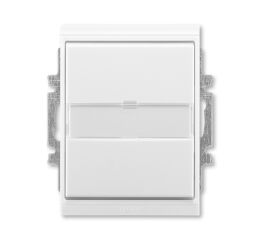 Element® 3558E-A80920 03 ovládač zapínací, s prosvětl. popis. polem, řazení 1/0, 1/0So, IP44 barva bílá / bílá ABB
