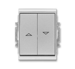 Element® 3558E-A88943 08 ovládač  žaluziový jednopólový, řaz. 1/0+1/0 s blok., IP 44 ABB