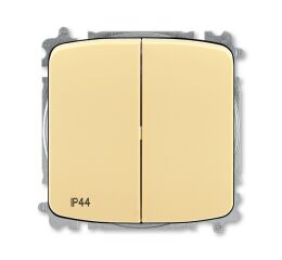 Tango 3559A-A52940 D přepínač dvojitý střídavý, s krytem, řazení 6+6, IP44, bezšroubové svorky *ABB
