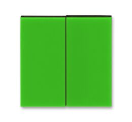 Levit® 3559H-A00652 67 kryt  spínače kolébkového dělený barva  zelená / kouřová černá * ABB