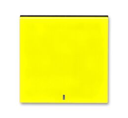 Levit® 3559H-A00653 64 kryt spínače kolébkového s čirým průzorem barva  žlutá / kouřová černá * ABB