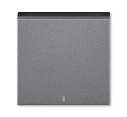 Levit®M 3559H-A00653 69 kryt spínače kolébkového s čirým průzorem barva ocelová / kouřová černá ABB