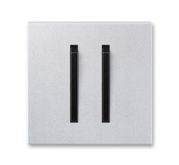 Neo®Tech 3559M-A00652 72 kryt spínače jednoduchý s dvěma páčkami barva titanová / onyx ABB