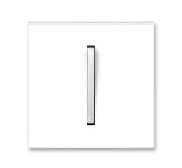 Neo® 3559M-A00933 01 kryt spínače jednoduchý s páčkou (pro spínače řazení 3S) barva bílá / ledová bílá ABB