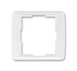 Element® 3901E-A00110 03 rámeček jednonásobný barva bílá / bílá ABB