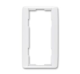 Element® 3901E-A00121 03 rámeček dvojnásobný, svislý barva bílá / bílá ABB