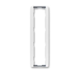Element® 3901E-A00141 04 rámeček čtyřnásobný, svislý barva bílá / ledová šedá ABB