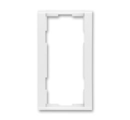 Time® 3901F-A00121 03 rámeček dvojnásobný, svislý barva bílá / bílá ABB