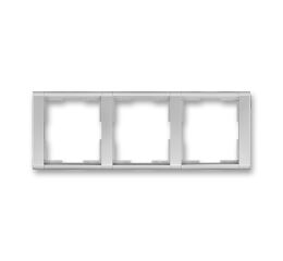 Time® 3901F-A00130 08 rámeček trojnásobný, vodorovný barva titanová ABB