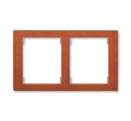 Time®Arbo 3901F-A50120 52J rámeček dvojnásobný, vodorovný barva třešeň ABB