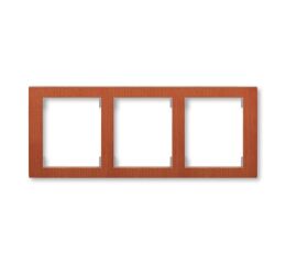 Time®Arbo 3901F-A50130 52J rámeček trojnásobný, vodorovný barva třešeň ABB