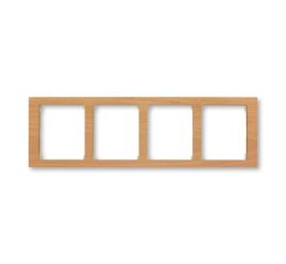 Time®Arbo 3901F-A50140 51J rámeček čtyřnásobný, vodorovný barva olše ABB