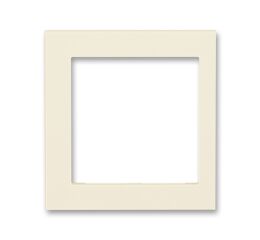 Levit® 3901H-A00255 17 kryt  rámečku s otvorem 55x55, krajní barva  slonová kost * ABB
