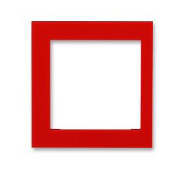 Levit® 3901H-A00255 65 kryt  rámečku s otvorem 55x55, krajní barva  červená * ABB