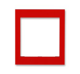 Levit® 3901H-A00355 65 kryt  rámečku s otvorem 55x55, střední barva  červená * ABB