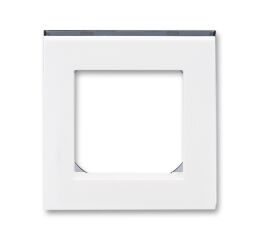 Levit® 3901H-A05010 62 rámeček   jednonásobný barva  bílá / kouřová černá * ABB