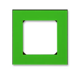 Levit® 3901H-A05010 67 rámeček   jednonásobný barva  zelená / kouřová černá * ABB