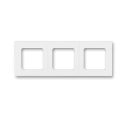 Levit® 3901H-A05030 03 rámeček  trojnásobný, pro vodorovnou i svislou montáž barva  bílá / bílá * ABB
