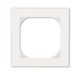 Levit®M 3901H-A05510 68 rámeček jednonásobný s otvorem 55x55 barva perleťová / ledová bílá ABB