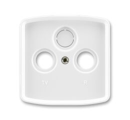 Tango 5011A-A00300 B kryt zásuvky televizní, rozhlasové (a satelitní)barva bílá *ABB