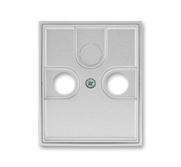 Time® 5011E-A00300 08 kryt zásuvky televizní, rozhlasové (a satelitní) barva titanová ABB