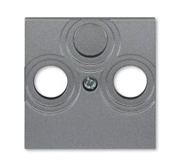 Levit®M 5011H-A00300 69 kryt zásuvky televizní, rozhlasové (a satelitní) barva ocelová ABB