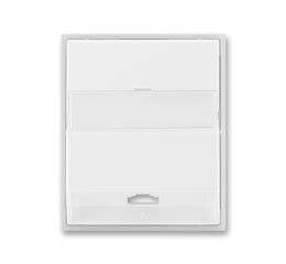 Element® 5013E-A00213 01 kryt zásuvky telefonní, jednonásobné (pro přístroj 5013U) barva bílá / ledová bílá ABB