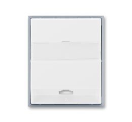 Element® 5013E-A00213 04 kryt zásuvky telefonní, jednonásobné (pro přístroj 5013U) barva bílá / ledová šedá ABB