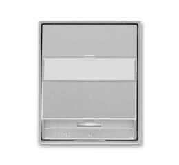 Time® 5013E-A00251 08 kryt zásuvky ISDN koncové, jednonásobné barva titanová ABB