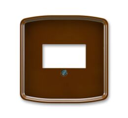 Tango 5014A-A00040 H kryt zásuvky komunikační přímé (pro HDMI, USB, VGA, USB nabíječku)barva hnědá *ABB