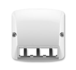 Tango 5014A-A00410 S kryt zásuvky komunikační (pro prvky Panduit Mini-Com)barva šedá *ABB