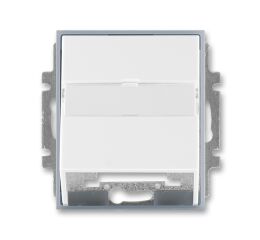 Element® 5014E-A00100 04 kryt zásuvky komunikační (pro nosnou masku) barva bílá / ledová šedá ABB