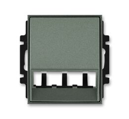 Time® 5014E-A00400 34 kryt pro šikmé osvětlení s LED nebo pro prvky Panduit Mini-Com barva antracitová ABB